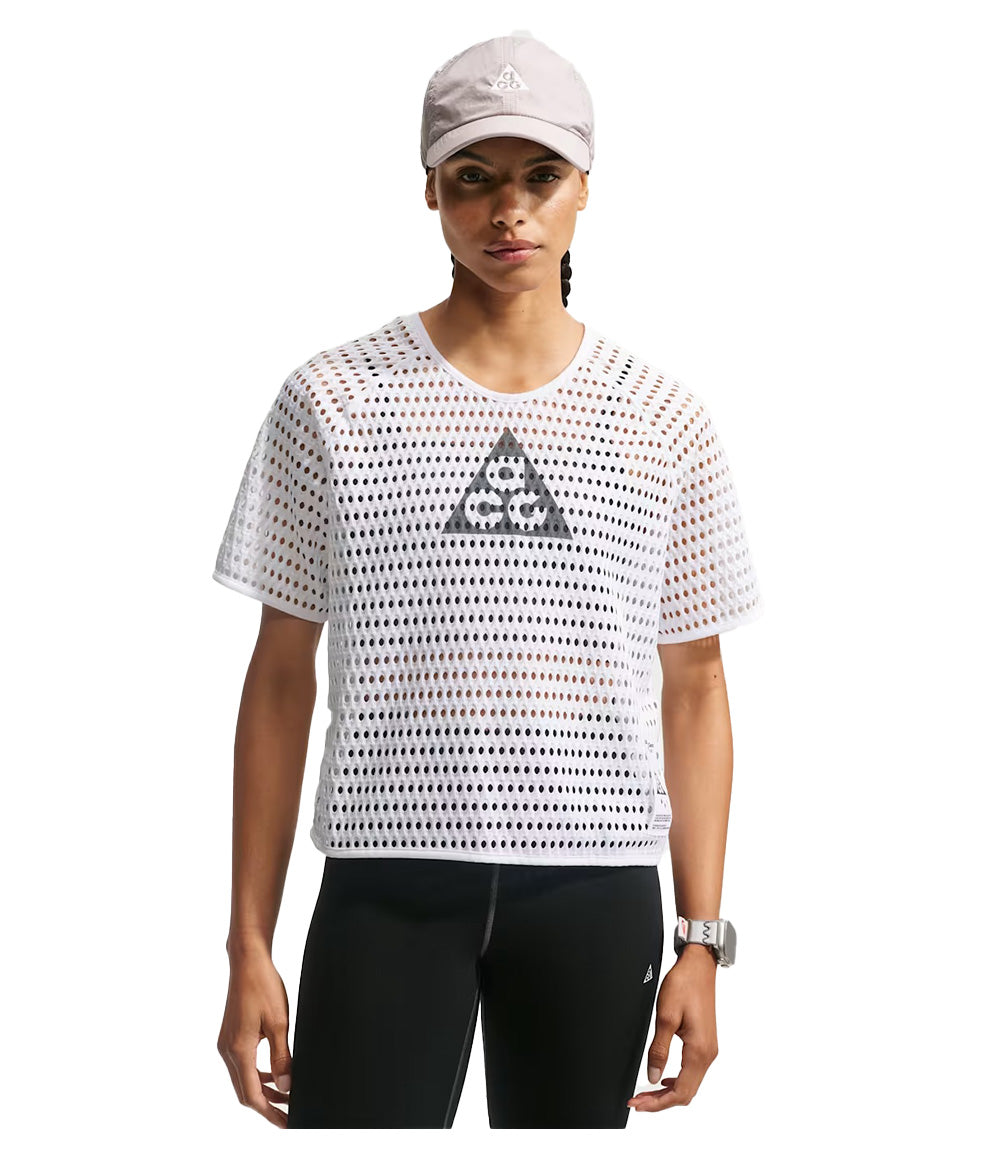 NIKE ACG Radical AirFlow ホワイトS/S TOP 白 W ACG Radical Airflow SS