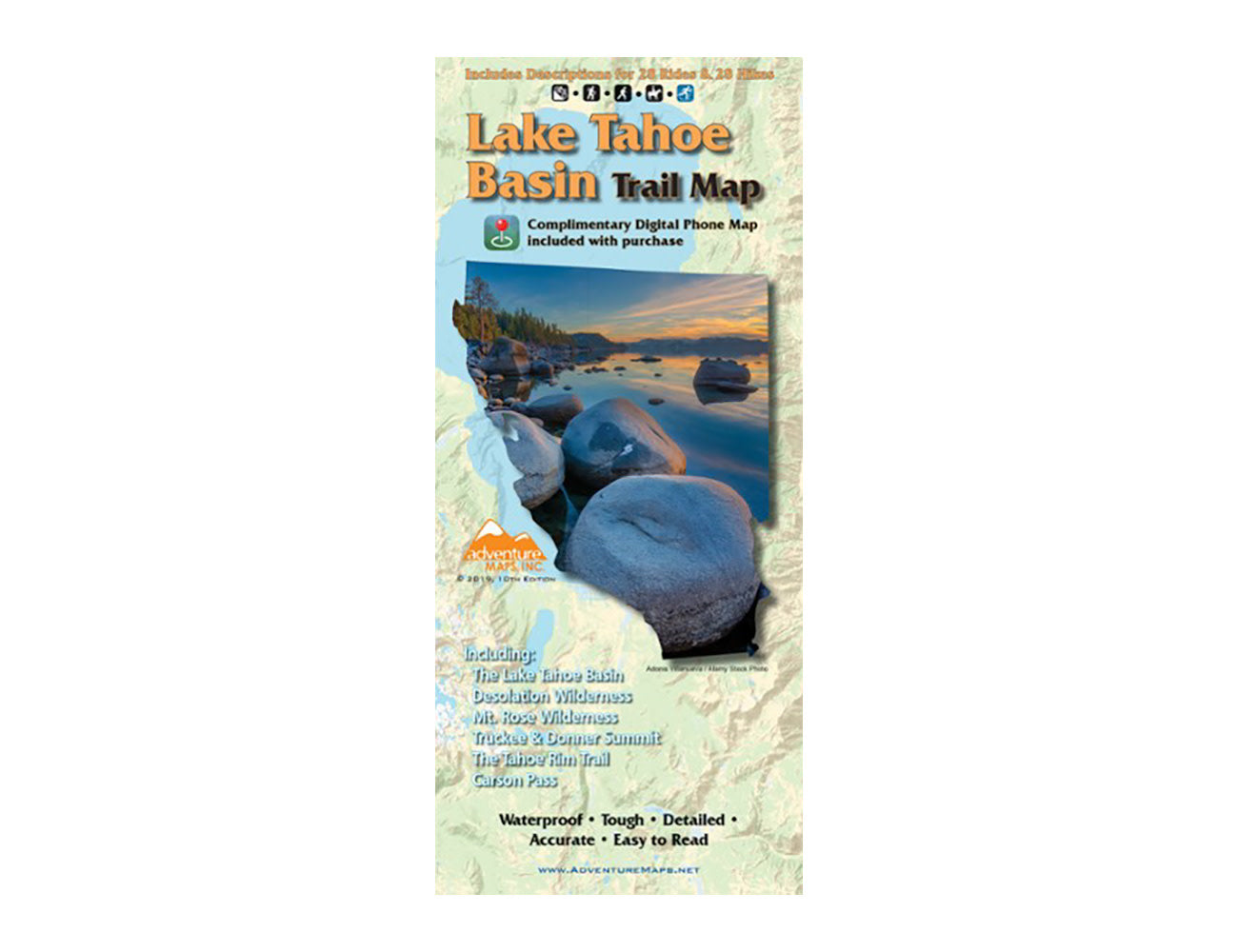 AM Lake Tahoe Basin Map
