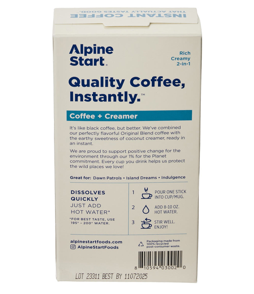 Alpine Start Coconut Latte Single