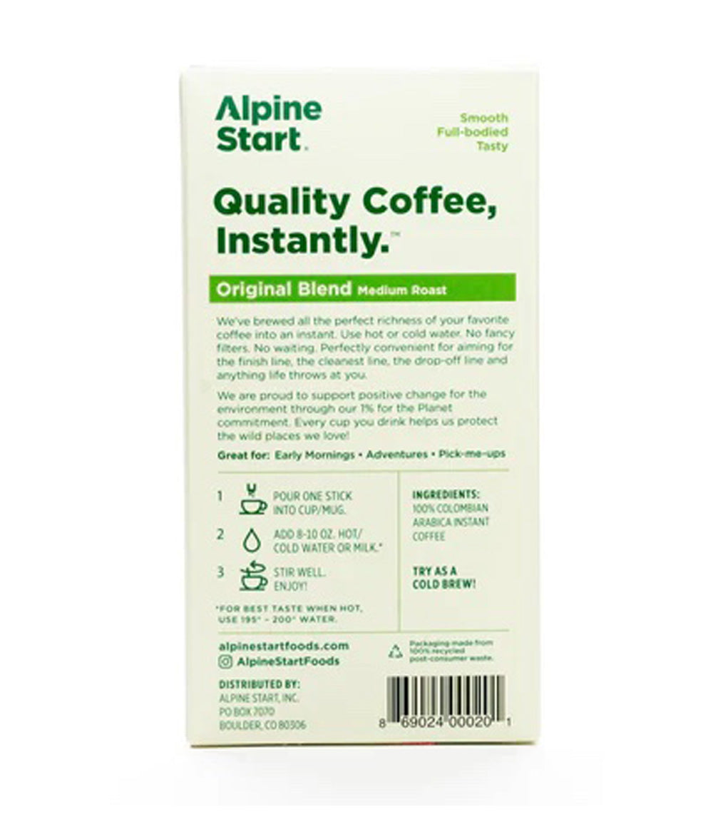 Alpine Start Coffee Original Roast Single