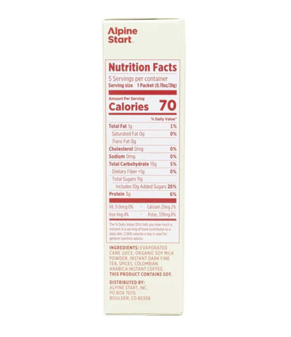 Alpine Start Dirty Chai Latte Single