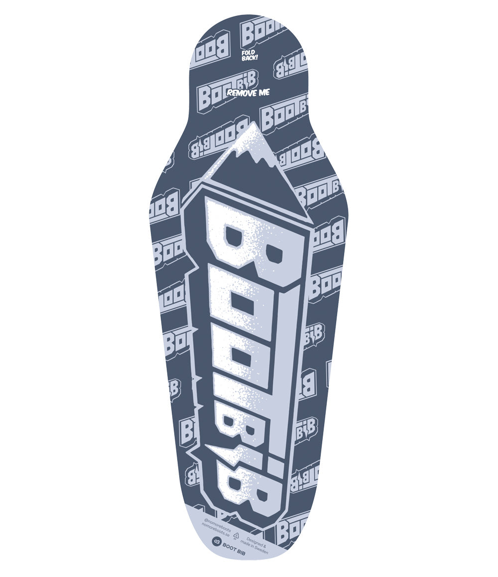 Boot Bib Senior Retro Blue