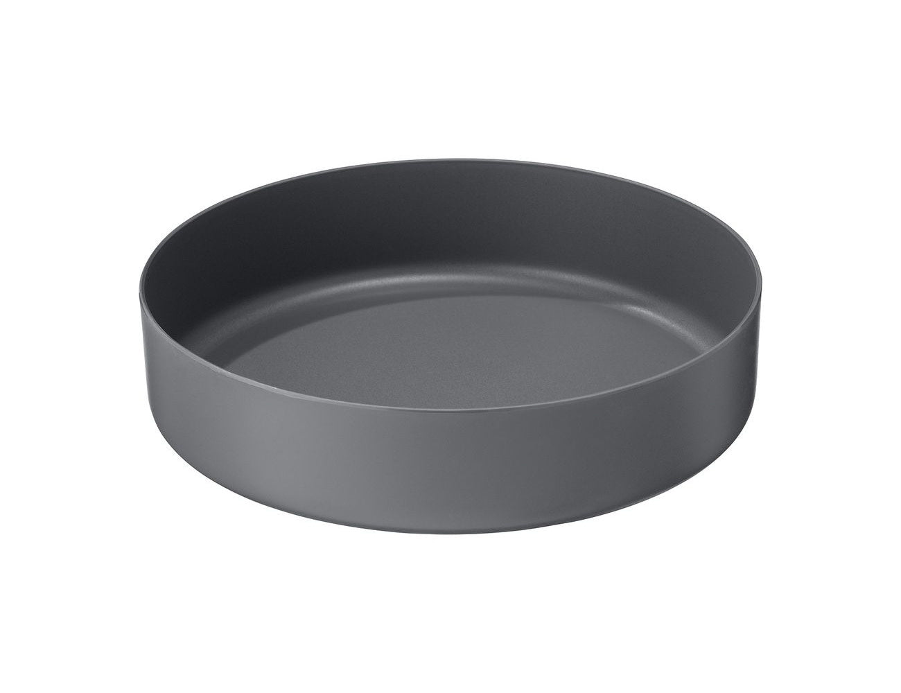 Deep Dish Plate L Gray