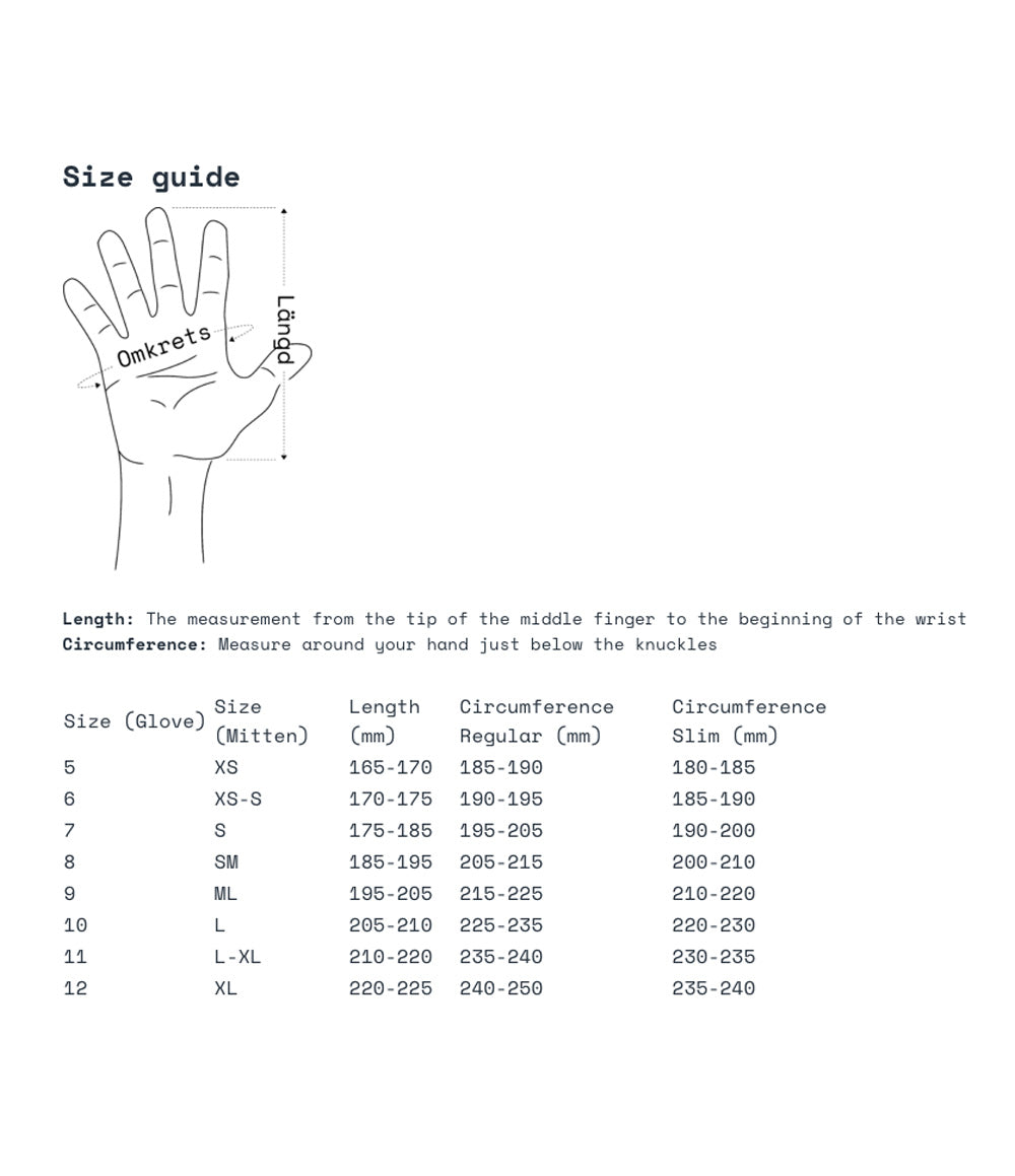 Ratio Gold Unlined Gloves