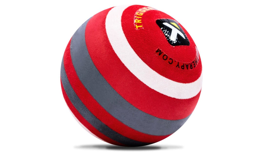 MBX Massage Ball Blk/Red 2.5"